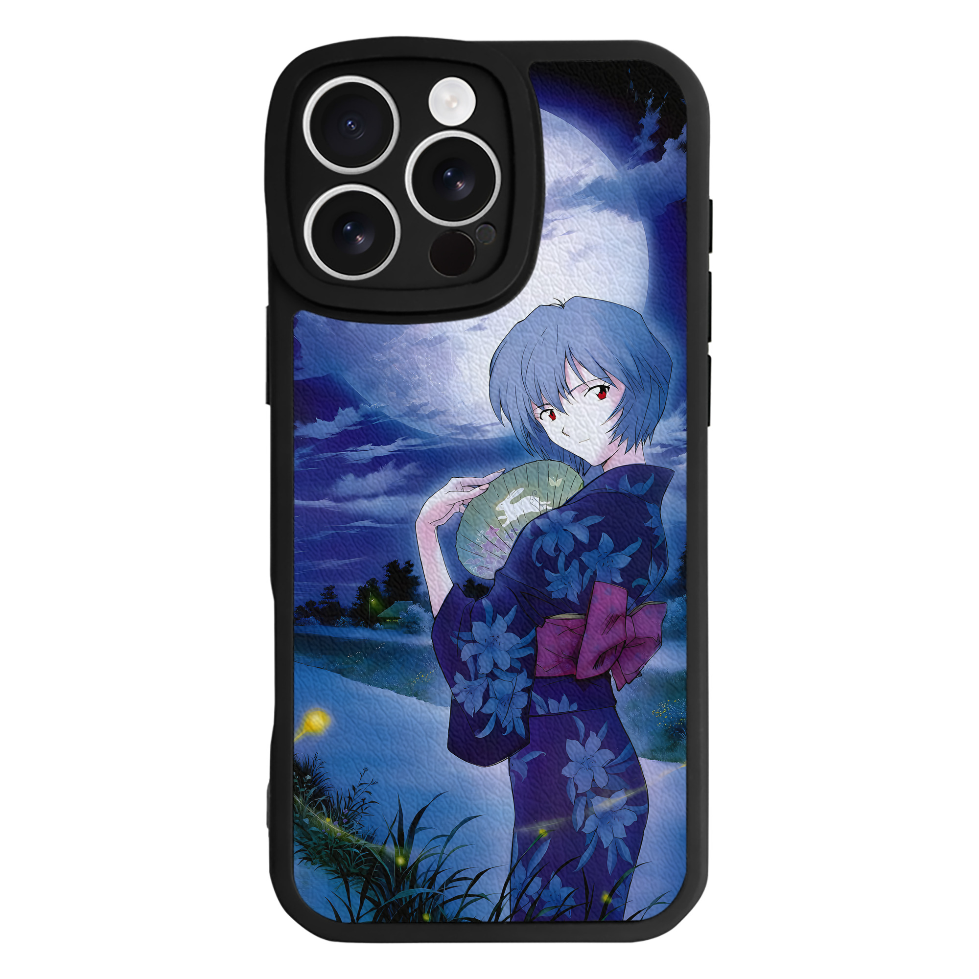 （画像用） EVA 新世紀エヴァンゲリオン 【iPhone 16シリーズ対応】シリコンスマホケース（レザー調） 材質：シリコン